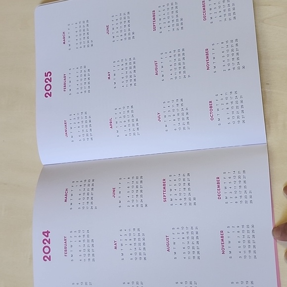 Brand new 2025 17th Months Saniro Hello Kitty  planner notebook - Picture 8 of 16